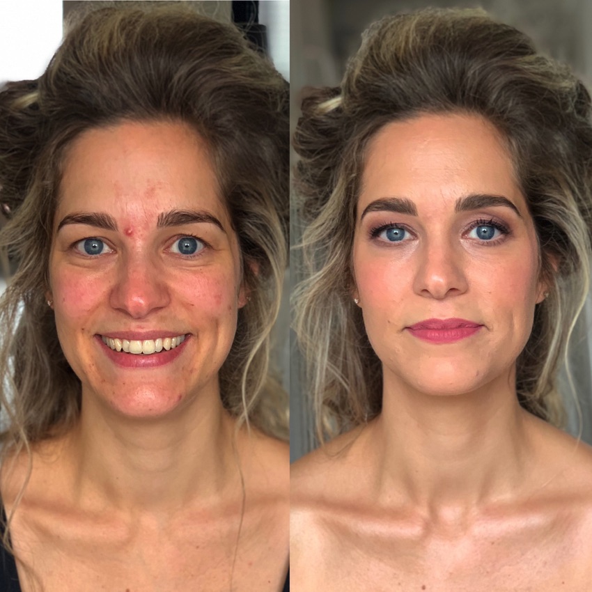Rachel Kooyman- Make-up Bridal Trial (Before and After)